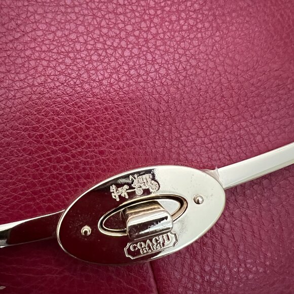 Coach 25169 Madison Crossbody w/ dust bag in Red  Coach - Picture 5 of 7